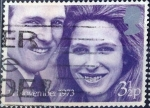 Stamps United Kingdom -  Intercambio 0,20 usd 3,5 p. 1973