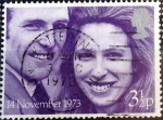 Stamps United Kingdom -  Intercambio 0,20 usd 3,5 p. 1973