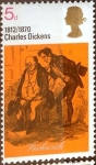 Stamps United Kingdom -  Intercambio m2b 0,20 usd 5 p. 1970