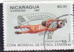 Sellos de America - Nicaragua -  copa mundial de futbol España,82