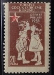 Stamps Turkey -  Dos niños besándose 