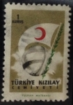 Stamps Turkey -  Símbolo creciente Roja