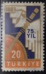 Stamps Turkey -  Emblema colegio de economía y comercio