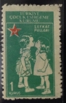 Stamps Turkey -  Dos niños besandose