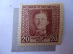 Stamps : Europe : Bosnia_Herzegovina :  Emperador karl I. 1887-1922.  K.u.K.Miliar.