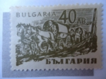 Stamps Bulgaria -  Bulgaria 40 AB