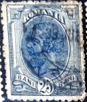 Stamps Romania -  Intercambio 3,25 usd 25 b. 1898