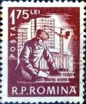 Stamps Romania -  Intercambio 0,20 usd 1,75 l. 1960