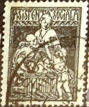 Stamps Romania -  Intercambio 0,20 usd 25 b. 1921