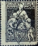 Stamps Romania -  Intercambio 0,20 usd 25 b. 1921