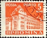 Sellos de Europa - Rumania -  Intercambio 0,20 usd 5 b. 1957