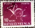Stamps : Europe : Romania :  Intercambio 0,20 usd 10 b. 1957