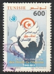 Stamps Tunisia -  Conmemoración de la Declaración Universal de los Derechos del Hombre
