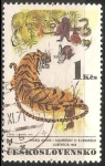 Stamps Czechoslovakia -  ILUSTRACIÓN DE ANIMALES- MIRKO HANAK