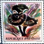 Sellos de Africa - Rwanda -  Intercambio nfxb 0,35 usd 30 cent. 1980