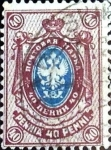 Stamps Finland -  Intercambio 0,25 usd 40 p. 1911