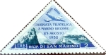 Stamps San Marino -  Intercambio crxf 0,20 usd 2 l. 1952