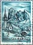 Stamps San Marino -  Intercambio m1b 0,20 usd 2 l. 1962