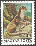 Stamps Hungary -  Nutria