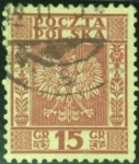 Stamps Poland -  Aguila