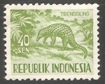 Stamps India -  Trenggiling-oso hormiguero