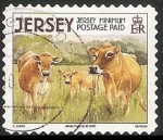 Stamps : Europe : United_Kingdom :  Jersey-ganado