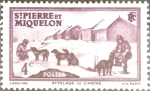 Stamps : America : San_Pierre_&_Miquelon :  Intercambio 0,20 usd 4 cent. 1938