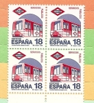 Stamps Spain -  Servicios Públicos - Transportes Colectivos - Metro