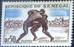 Sellos del Mundo : Africa : Senegal : Intercambio 0,20 usd 50 cent. 1961