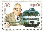 Stamps Spain -  Tren Talgo  actual