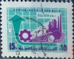 Stamps : Asia : Syria :  Intercambio 0,20 usd 15 p. 1970