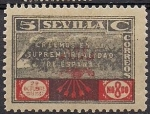Stamps Spain -  local patriotico
