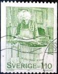 Sellos de Europa - Suecia -  Intercambio 0,20 usd 1,10 krone 1977