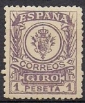 Stamps : Europe : Spain :  sellos para giro postal