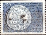 Sellos de Europa - Suecia -  Intercambio 0,20 usd 6 krone 1972