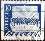 Stamps Sweden -  Intercambio 0,20 usd 10 ore 1973