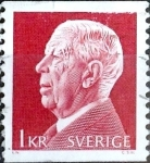 Sellos de Europa - Suecia -  Intercambio 0,20 usd 1 krone 1972