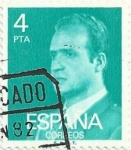 Stamps Spain -  SERIE BÁSICA JUAN CARLOS I. Ia SERIE. VALOR FACIAL 4 Pts. EDIFIL 2391