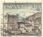 Sellos de Europa - Espaa -  SERIE TURÍSTICA GRUPO I. PAISAJES Y MONUMENTOS. POTES. EDIFIL 1541 
