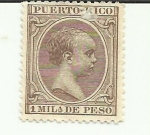 Stamps : America : Puerto_Rico :  ALFONSO XIII