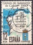 Stamps Spain -  autonomia de galicia