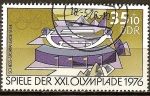 Stamps Germany -  XXI.Juegos Olimpicos de Montreal 1976 (DDR).