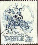 Stamps Sweden -  Intercambio 0,20 usd 3 krone 1970