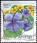 Stamps Sweden -  Intercambio 0,35 usd 5 krone 1998