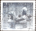 Sellos de Europa - Suecia -  Intercambio 0,20 usd 2,30 krone 1986