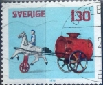 Stamps Sweden -  Intercambio cr3f 0,20 usd 1,30 krone 1978