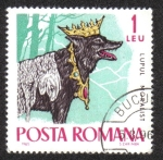 Stamps : Europe : Romania :  Cuentos y Fabulas