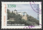 Stamps Tunisia -  Faro de Sidi Bou säid