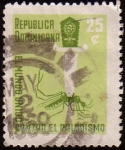 Stamps Dominican Republic -  Lucha contra la malaria