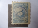 Sellos de America - Colombia -  Correos Nacionales - Cifras. 1904/8